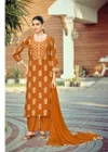 Nandini By Woodee Slub Rayon Kurti With Bottom Dupatta
